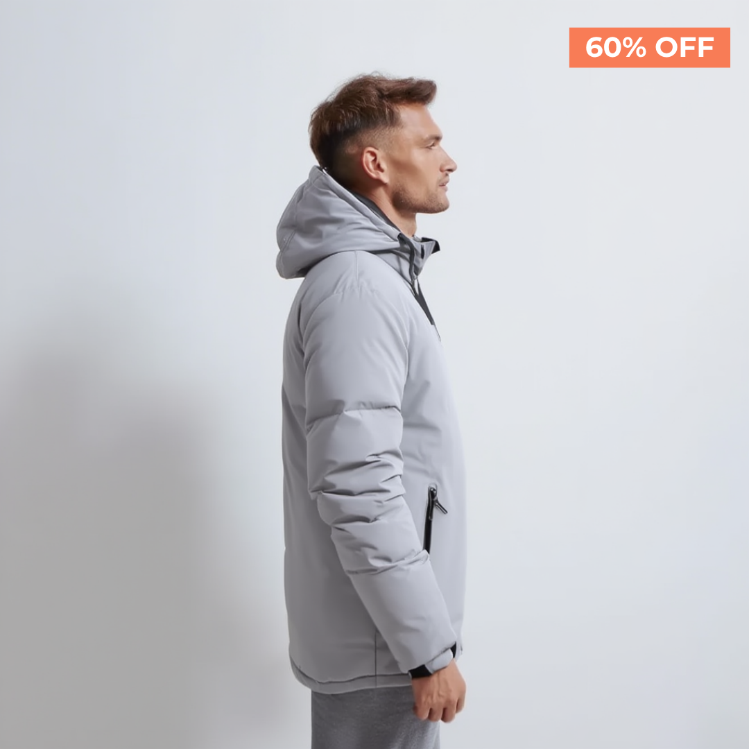 Heatable Jacket Male Grey
