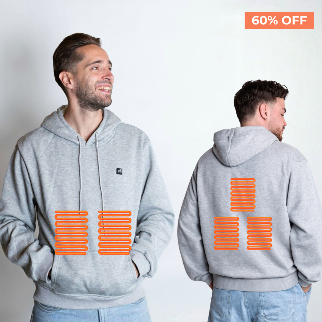Heatable hoodie
