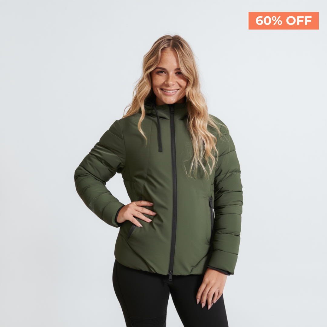 Heatable Jacket Female Green