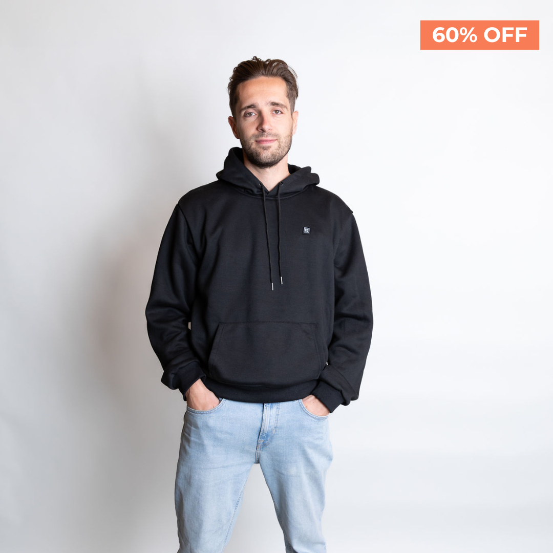 Heatable hoodie
