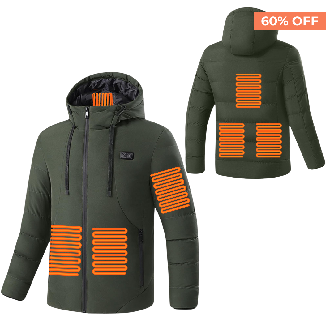 Heatable Jacket Male Green